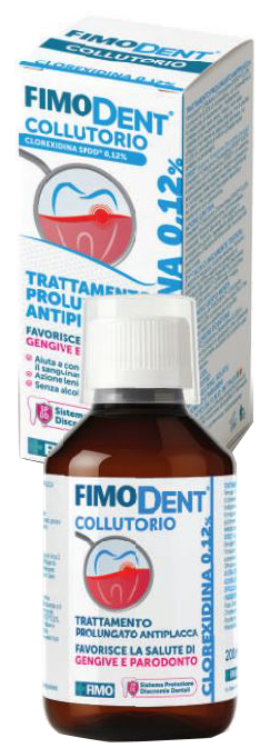 FIMODENT COLLUTORIO CLOREXIDINA SPDD 0,12% 200 ML - Fontenova srl