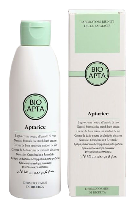 APTARICE BAGNO CREMA NEUTRO AMIDO RISO 200 ML - Fontenova srl