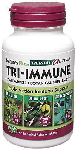 TRI IMMUNE 60 TAVOLETTE HERBAL ACTIVES - Fontenova srl