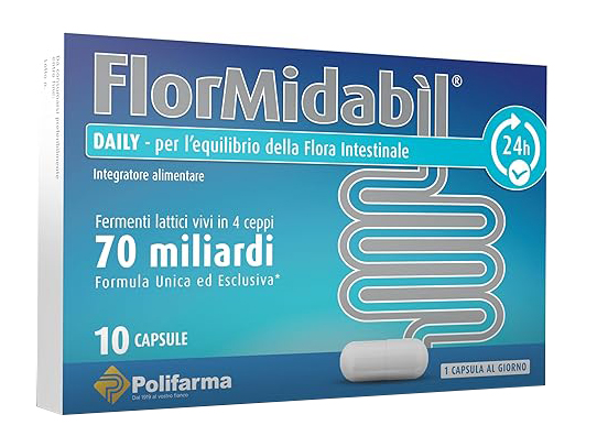 FLORMIDABIL DAILY 10 CAPSULE - Fontenova srl