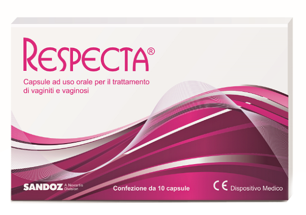 RESPECTA 10 CAPSULE AD USO ORALE PER VAGINITI E VAGINOSI - Fontenova srl
