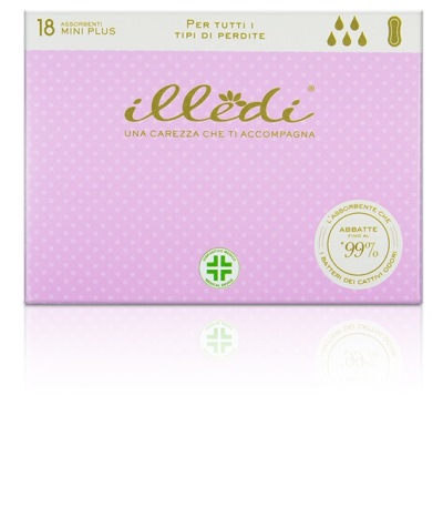 ILLEDI ASSORBENTI MINI PLUS 280 MM 18 PEZZI - Fontenova srl