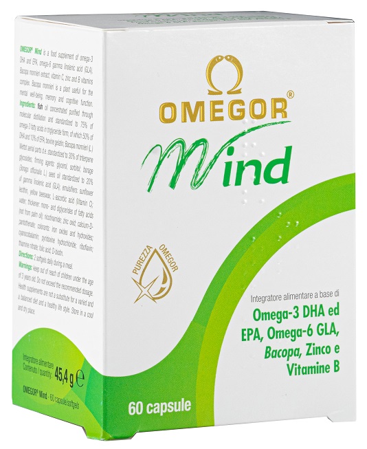 OMEGOR MIND 60 CAPSULE MOLLI - Fontenova srl