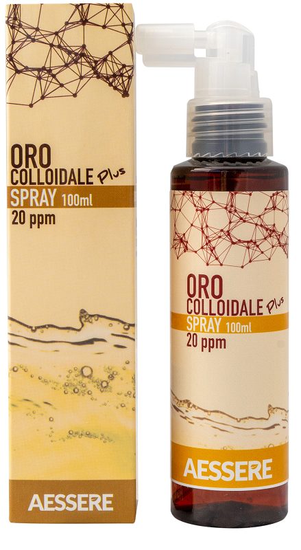 ORO COLLOIDALE PLUS SPRAY 20PPM 100 ML - Fontenova srl