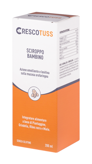 CRESCOTUSS SCIROPPO BAMBINO 200 ML - Fontenova srl