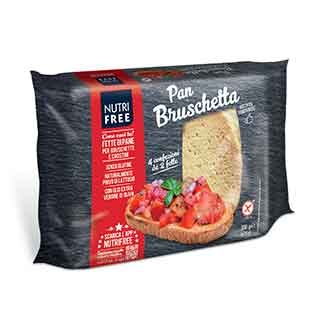 NUTRIFREE PANBRUSCHETTA 4 X 75 G - Fontenova srl
