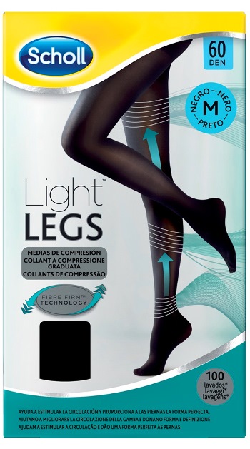 SCHOLL LIGHTLEGS 60 DENARI TAGLIA M COLORE NERO 1 PAIO - Fontenova srl