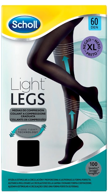 SCHOLL LIGHTLEGS 60 DENARI TAGLIA XL COLORE NERO 1 PAIO - Fontenova srl