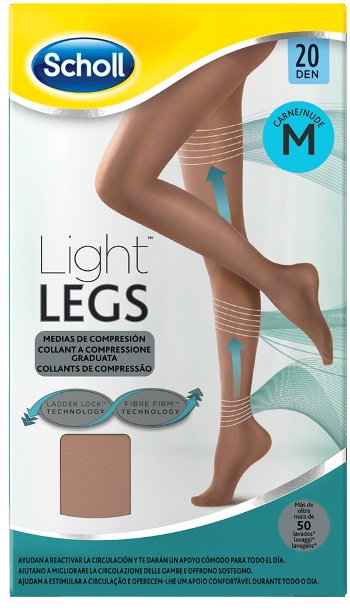 SCHOLL LIGHTLEGS 20 DENARI TAGLIA M COLORE NUDE 1 PAIO - Fontenova srl
