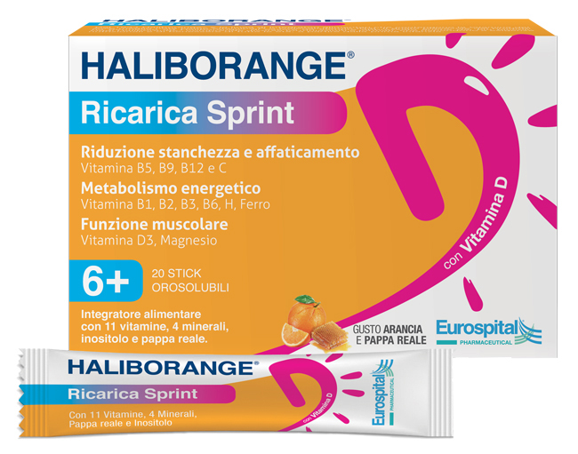 HALIBORANGE RICARICA SPRINT 20 STICK PACK 2 G - Fontenova srl
