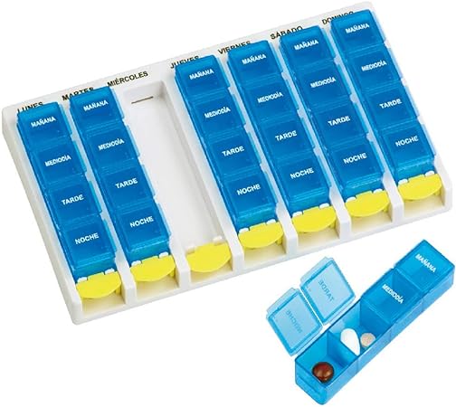 PORTAPILLORE SET MEDSTIMANALE 4 DOSI MEDS - Fontenova srl