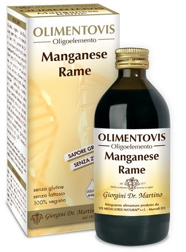 MANGANESE RAME OLIMENTOVIS 200 ML - Fontenova srl