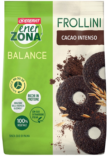 ENERZONA FROLLINI GUSTO FONDENTE INTENSO 250 G - Fontenova srl