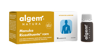 ALGEM MANUKA RICOSTITUENTE FORTE 10 FLACONCINI 10 ML - Fontenova srl