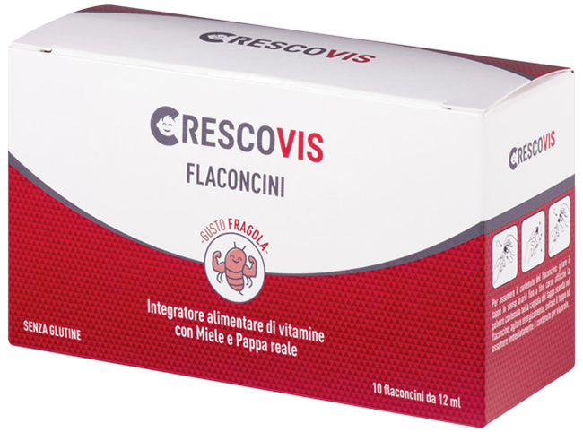 CRESCOVIS 10 FLACONCINI 10 ML - Fontenova srl