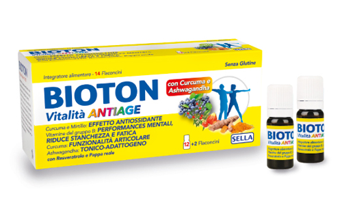 BIOTON VITALITA' ANTI AGE 14 FLACONCINI DA 10 ML - Fontenova srl