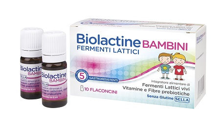BIOLACTINE BAMBINI 10 FLACONCINI 8 ML - Fontenova srl