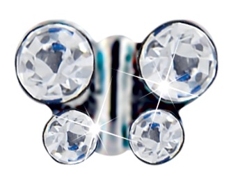 FARFALLA 6MM CRISTALLO - Fontenova srl