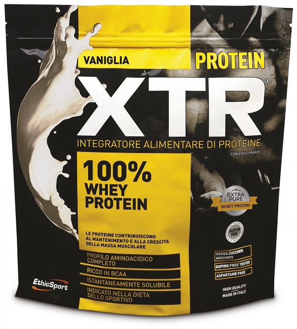 ETHICSPORT PROTEIN XTR VANIGLIA POLVERE 500 G - Fontenova srl