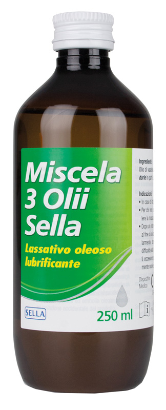 MISCELA 3 OLII LASSATIVO 250 ML MD - Fontenova srl