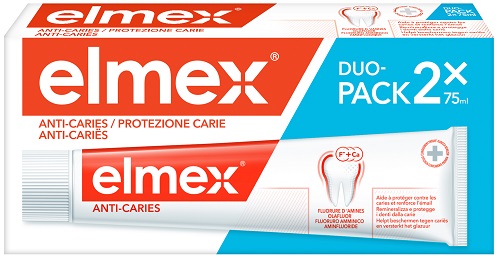 ELMEX PROTEZIONE CARIE 2 X 75 ML - Fontenova srl