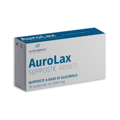 SUPPOSTE AUROLAX GLICEROLO 2500 MG 18 SUPPOSTE - Fontenova srl