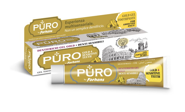 FORHANS GOLD4WHITE DENTIFRICIO 75 ML - Fontenova srl
