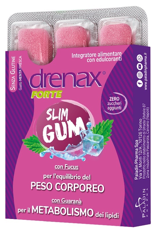 DRENAX SLIM DIMAGRANTE 9 GUM - Fontenova srl