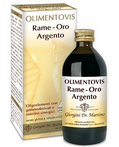 RAME ORO ARGENTO OLIMENTOVIS 200 ML - Fontenova srl