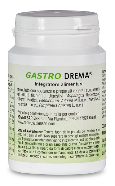 GASTRO DREMA 30 COMPRESSE 21 G - Fontenova srl