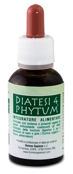 DIATESI 4 PHYTUM GOCCE 30 ML - Fontenova srl