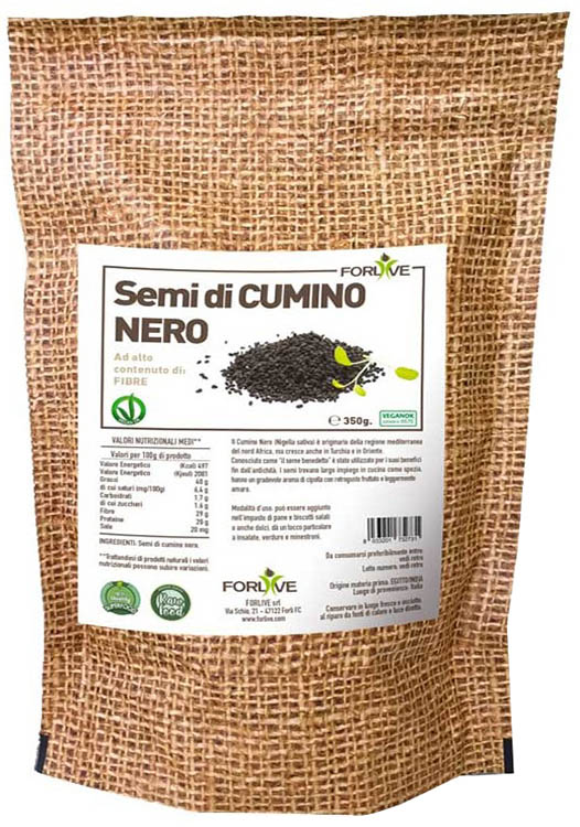 SEMI DI CUMINO NERO 350 G - Fontenova srl