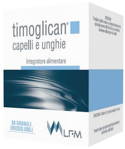 TIMOGLICAN CAPELLI E UNGHIE 60 GRANULI 24 G - Fontenova srl