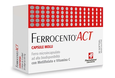 FERROCENTO ACT 30 CAPSULE MOLLI - Fontenova srl