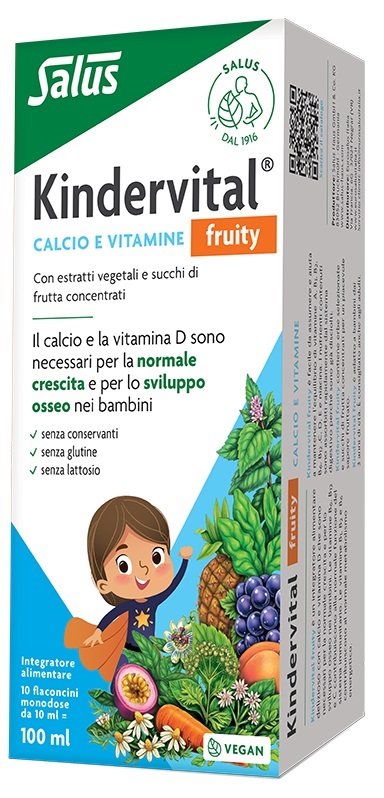 KINDERVITAL FRUITY 10 FLACONCINI DA 10 ML - Fontenova srl