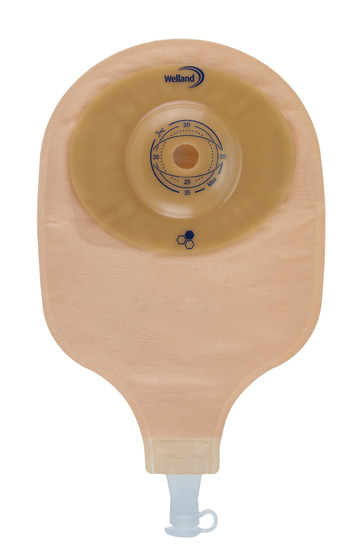 SACCA PER UROSTOMIA TRASPARENTE RITAGLIABILE AURUM PROFILE URO MIDI DIAMETRO 13-25 MM INIZIO CONVESSITA' 25 MM 10 PEZZI - Fontenova srl