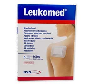 LEUKOMED MEDICAZIONE POST-OPERATORIA IN TESSUTO NON TESSUTO 7,2 X 5 CM - Fontenova srl
