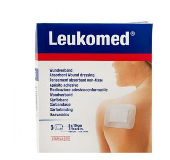 LEUKOMED MEDICAZIONE POST-OPERATORIA IN TESSUTO NON TESSUTO 8 X 10 CM - Fontenova srl