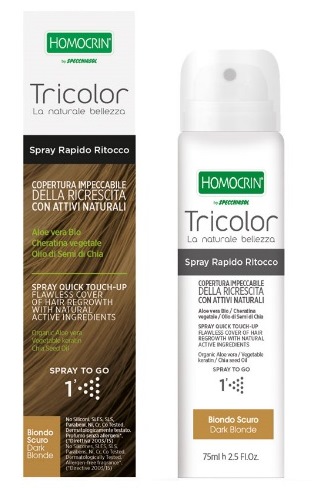 TRICOLOR SPRAY RITOCCO BIONDO SCURO 75 ML - Fontenova srl