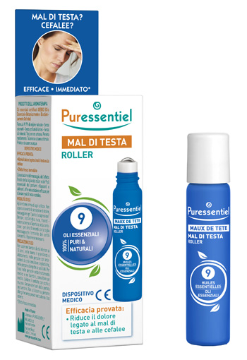 PURESSENTIEL ROLL MAL DI TESTA DM 5 ML - Fontenova srl