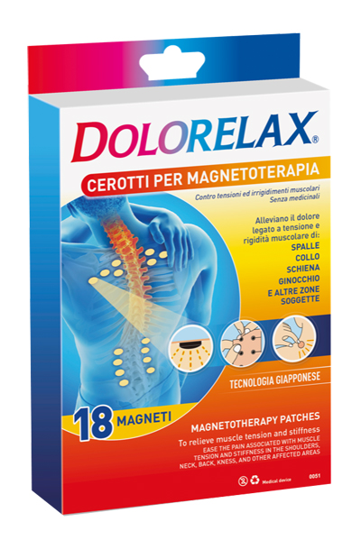 DOLORELAX CEROTTO MAGNETOTERAPIA 18 PEZZI - Fontenova srl