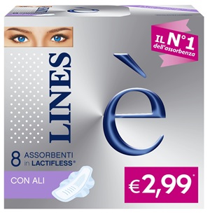 LINES E' ALI 8 PEZZI - Fontenova srl