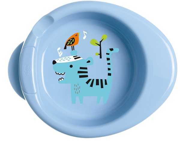 CHICCO PIATTO PAPPACALDA 6 MESI+ AZZURRO - Fontenova srl