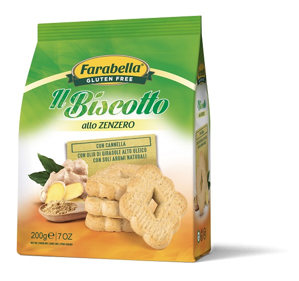 FARABELLA IL BISCOTTO ALLO ZENZERO 200 G - Fontenova srl
