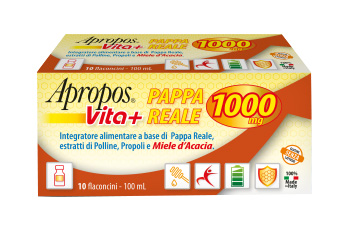 APROPOS VITA+ PAPPA REALE 1000MG 10 FLACONCINI DA 10 ML - Fontenova srl