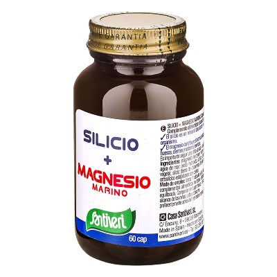 SILICIO + MAGNESIO MARINO 60 CAPSULE 28 G - Fontenova srl