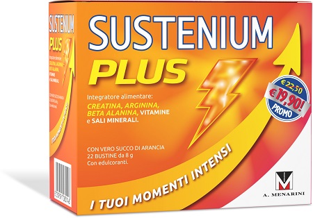 SUSTENIUM PLUS 22 BUSTINE 176 G PROMO - Fontenova srl