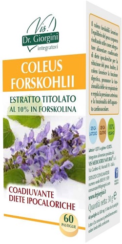 COLEUS FORSKOHLII ESTRATTO TITOLATO 60 PASTIGLIE - Fontenova srl