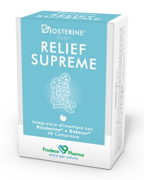 BIOSTERINE RELIEF SUPREME 48 COMPRESSE - Fontenova srl