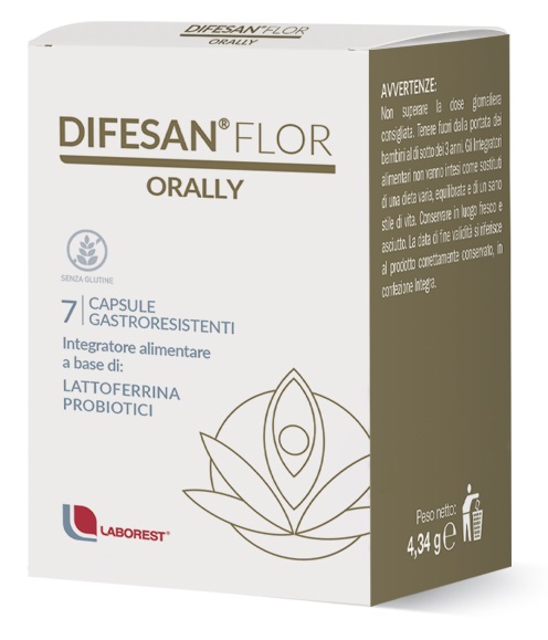 DIFESAN FLOR ORALLY 7 CAPSULE - Fontenova srl
